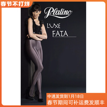 Platino Fata Spain opaque silk smooth light tights pantyhose underpants