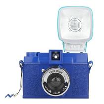 Lomo camera camera flashing Diana F True Blue dark Blue color special edition gift