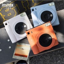 Fuji instax SQ1 square retro one-time imaging with a camera set with photo paper