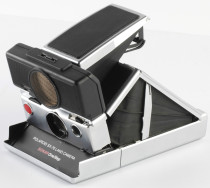 Retro Polaroid Camera Polaroid SX70 SONAR SONAR Auto Focus SLRSX-70 SLR Structure