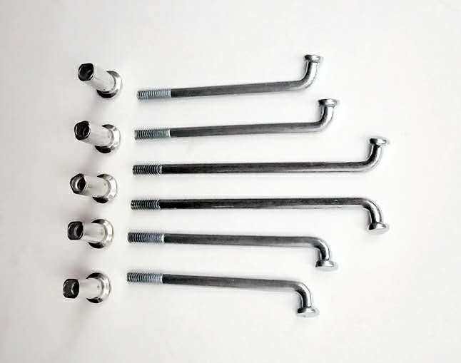 锂电车辐条12g号2.5毫米电动车改装车载重王自行车电瓶车钢丝车条