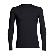 Naturally Inspired Mens 100% Merino wool Round Neck Long Sleeve outdoor Sports casual new