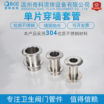 Explosive Chico Direct Sales 304 Stainless Steel Sanitary Single Wall Casing Clean Factory Decorative Casing
