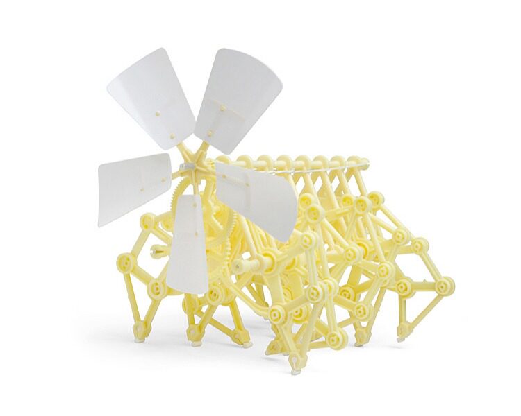 diy风力仿生风力兽科学新奇拼装组装拼插玩具六一儿童节生日礼物