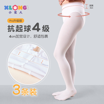 Childrens dance socks girls dance pantyhose summer white summer thin ballet socks dancing stockings