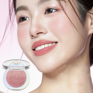 RMT罗小曼双拼渐变腮红膏女高光修容盘自然裸妆提亮腮蓝膨胀色