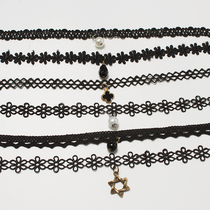 Childrens necklace jewelry Korean version of the new girl lace collar collarbone chain necklace