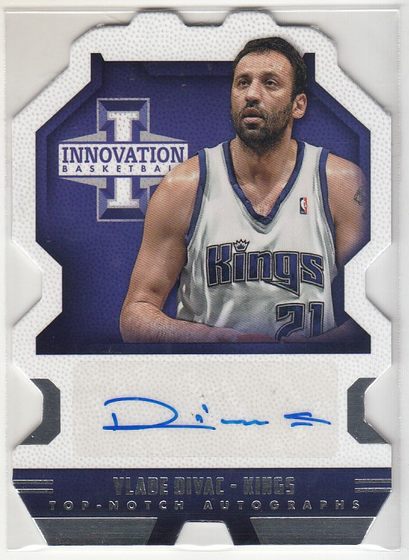 NBA Star Card Panini Kings Divac Signature Limited autographed card
NBA Star Card Panini Kings Divac Signature Limited autographed card