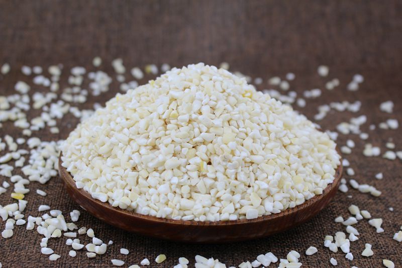 白玉米糁农家自产河南玉米碎批发东北粘玉米大碴子黏糯玉米糁500g_7折