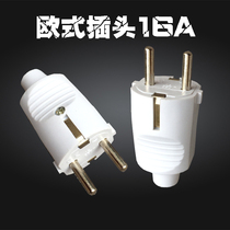 16a Germany South Korea Russia Netherlands 2 round head German standard German European European standard European standard two round foot wiring plug