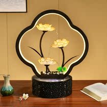 Chinese ceramic flowing water pendulum pieces light and luxurious home fish tank Methodely water office plus wet ornament Joe to give gift ideas