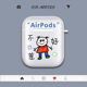 AirPods1/2/3 생성 보호 케이스 AirPodspro Apple 무선 헤드폰 상자를위한 만화 AirPods1/2/3 생성 보호 케이스 AirPodspro Apple 무선 헤드폰 상자를위한 만화