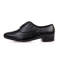 Genuine Leather Morden Dance Shoes Summer Male Latin Dance Shoe low heel Ballroom Dance Shoes Square Dance Shoes Men Dance Shoes
