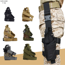 Toy gun G17 92 Glock 18 leggings universal quick pull sleeve nylon bag fabric tactical pistol thigh bag