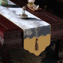 The new Chinese-style Zen of the Tables and Flags is a simple high-end tea table and TV cabinets covered with tea and several beds customized