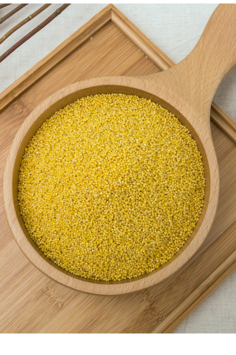 新米河北张家口特产蔚县花农家黄小米小黄米新米蔚州小米粥5斤