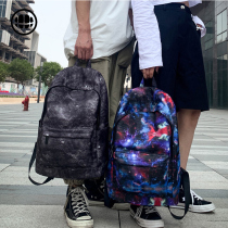 ins fashion tide school bag male Korean version female large capacity junior high school high school students Japanese campus tide brand shoulder backpack