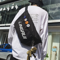 Chest bag men trendy brand trend large capacity student satchel shoulder bag backpack street shoulder bag sports bag running bag women