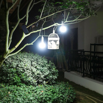 Solar lamp waterproof street lamp home garden lamp night fishing indoor emergency farm super bright outdoor camping chandelier