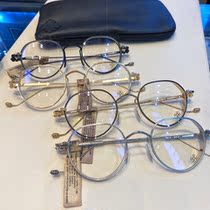 (Chrome Hearts) VAGASOREASS Crossy frame for men and women silver decorated retro-eye frames