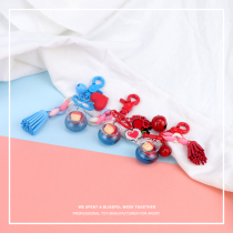 Goldfish on the cliff Hayao Miyazaki keychain Bono doll pendant creative cute key chain bag pendant