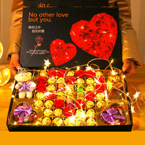 Net red high-end Teachers Day creative Dove chocolate gift box to send men and women friends snacks big gift bag wife