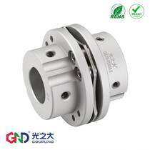 Large GSTB flange single diaphragm elastic coupling large torque motor lathe ball bearing screw axle