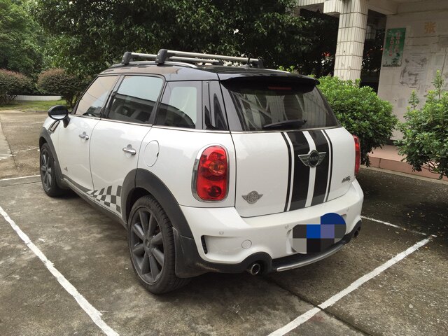 新款宝马mini countryman 乡下人 车尾贴纸 车尾拉花