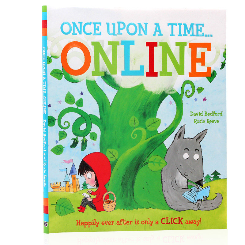 英文原版绘本 once upon a time.