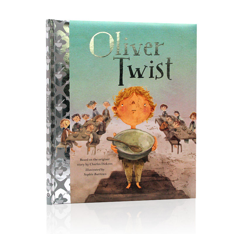 英文原版 oliver twist 雾都孤儿 儿童小说 世界经典名著 精装大开版