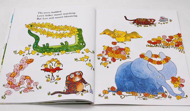 英文原版绘本 leo the late bloomer 阿虎开窍了 名家 jose aruego