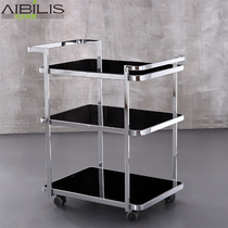 Special tea car Service car Dining car Kitchen trolley High-end restaurant Hotel dining car Bar three-story wine car