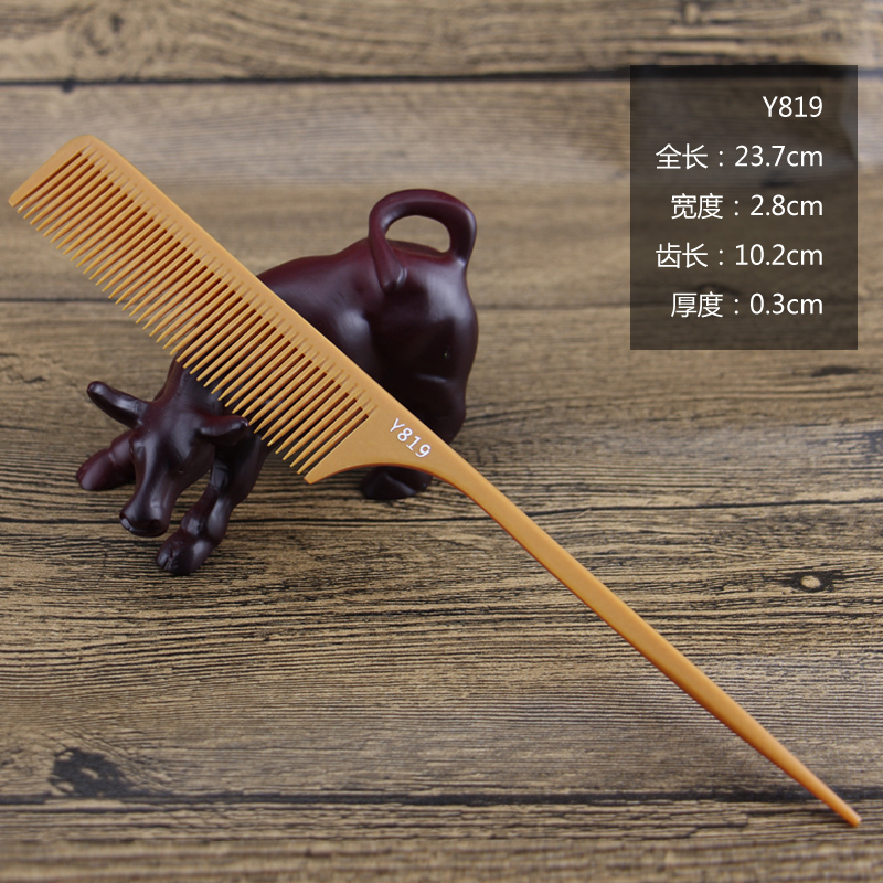 hair salon professional haircut comb hairdresser hairdresser special apple comb bakelite comb tip tail