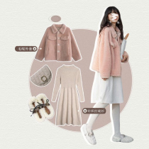2021 new womens early autumn leisure fashion aging foreign atmosphere light mature wind blowing street professional two-piece set early autumn
