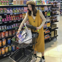 2021 new womens spring and autumn high-end temperament age age thin temperament jumpsuit goddess Fan early autumn and winter