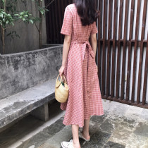 2021 New can be sweet and salt gentle and windy style retro temperament Even dresses supersenswoman