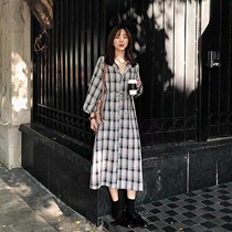 2021 New Spring Fall womens clothing high-end gas light extravagant and luxurious and famous for a slim fit and thin dress skirt autumn and winter