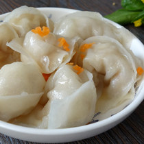 Lu Xiang Chaoshan fish skin dumplings 250g * 2 Chaozhou handmade fish dumplings fish dumplings fish book Hot Pot ingredients 2 pieces