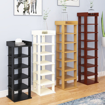 Shoe rack simple doorway multi-layer household small shoe shelf dormitory indoor economy narrow shoe cabinet storage space
