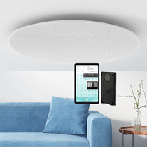 The background music control system is connected to the Mijia to support home and leave home to get up and sleep.