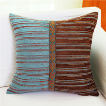 European-style cushion National style sand hair pillow square Nordic high-end light luxury pillow cover without core x60cm