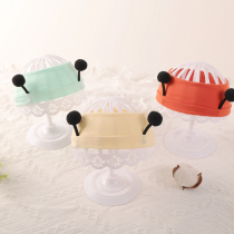 Infant halogen door cap spring summer and autumn valve cap combed cotton valve cap 0-1 year old empty top cap male and female tire cap