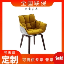 High-end Spot GRP Rice Hulk Fields Armchair High-end Fashion Clubhouse Casual Sofa Negotiation Dining Chair