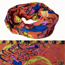 Multifunctional outdoor magic headscarf wristscarf neck napkin sweat towel cycling square (race)