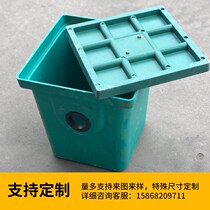 Composite resin manhole cover finished well integrated wire-free bricklaying telecommunications communication weak electric hand hole well isolation well oil well