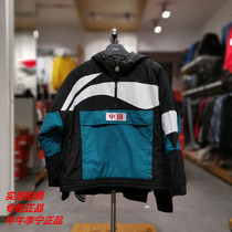 China Li Ning 2020 winter new casual fashion trend all-match warm mens and womens short cotton clothes AJMP017-2