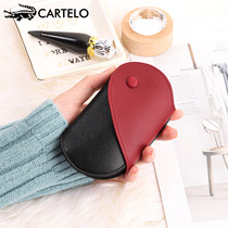 Cartiele crocodile simple large capacity key bag waist hanging leather female card bag car multifunctional key buckle card