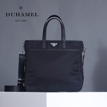 2022 New Briefcase Business Men Handbag Man Canvas Large Capacity Oxford Cloth Mens Bag Brief Official Bag