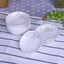 10 ceramic small dishes home 4 inch small dishes hotel round sauce vinegar seasoning dish microwave oven