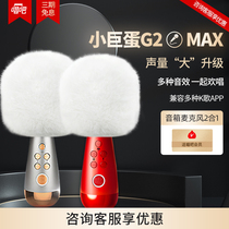 Sing G2 MAX Little Egg K Bao Microphone speaker in one microphone wireless Bluetooth All - People K songwriter wheat